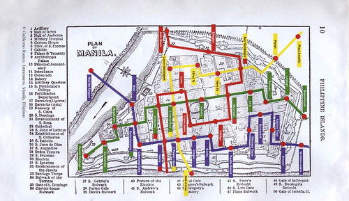 Transit map of Manila by Ige Ramos