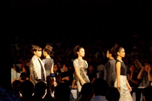 Marlon's holiday collection at Fashion Week