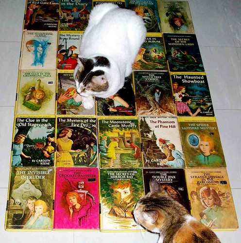 Mat, Saffy, and Nancy Drew