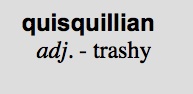 quisquillian