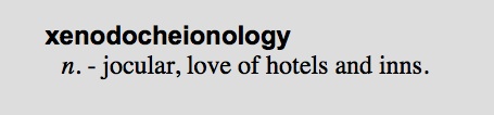 xenodocheionology