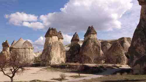 3. fairy chimneys